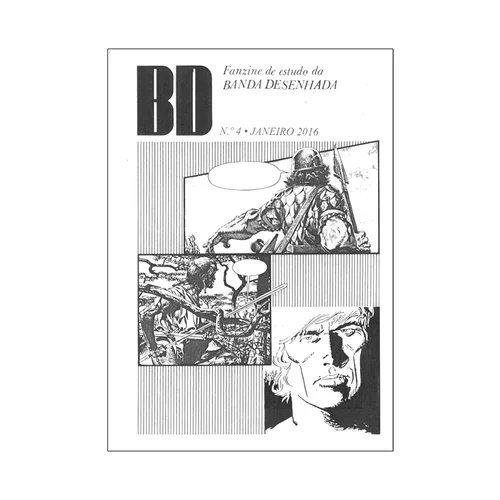 BD # 4- FANZINE DE ESTUDO DA BANDA DESENHADA