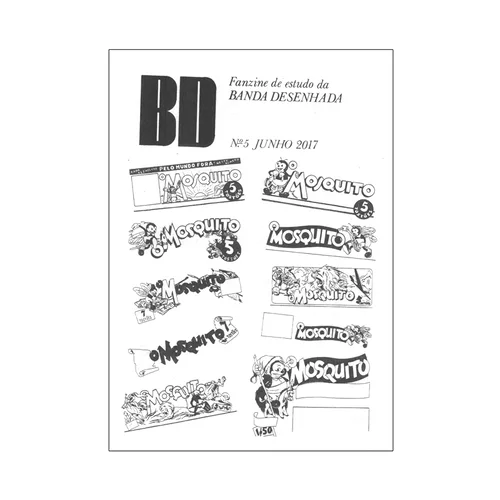BD # 5- FANZINE DE ESTUDO DA BANDA DESENHADA