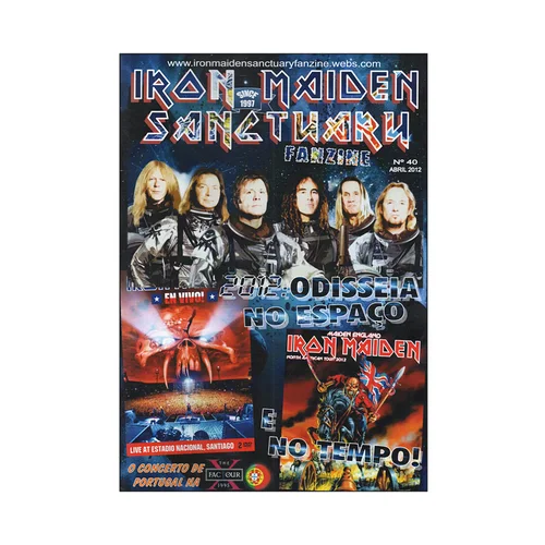 IRON MAIDEN SANCTUARY FANZINE # 40