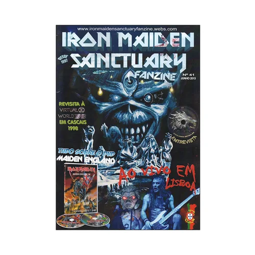 IRON MAIDEN SANCTUARY FANZINE # 41