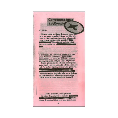 CORRESPONDÊNCIA INCOMPLE