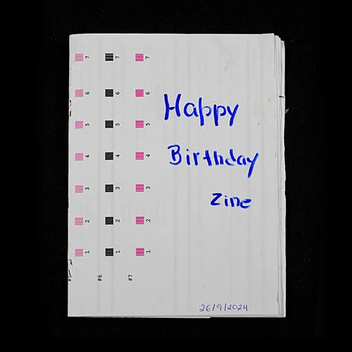 HAPPY BIRTHDAY ZINE